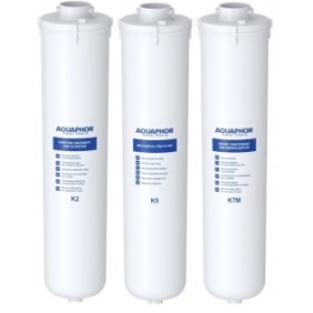 Set di 3 cartucce di ricambio K2 K5 K7M per il filtro Aquaphor Morion