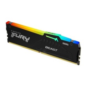 Memoria KINGSTON 16GB DDR5 6400MHz CL32 FURY Beast RGB