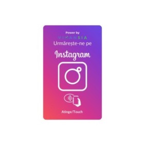 Scheda NFC per Segui su Instagram