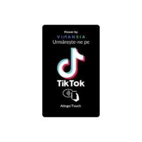 Scheda NFC per Segui su TikTok