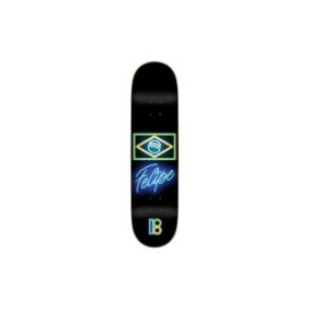 Tavola da skateboard Plan B, Neon Felipe, multicolore, 7.75