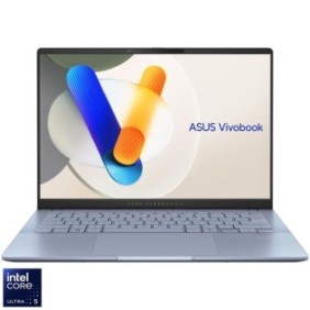 Laptop ASUS Vivobook S 14 OLED S5406MA con processore Intel® Core™ Ultra 5 125H fino a 4,5GHz, 14.0'', Full HD, OLED, 60Hz, 16GB LPDDR5X, SSD da 512GB, Grafica Intel® Arc™, Windows 11 Home, Blu