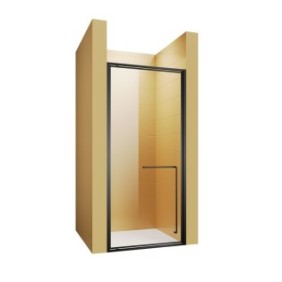 Porta doccia, cerniera, vetro di sicurezza da 6 mm, 90x195 cm