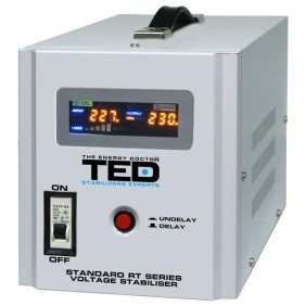 Stabilizzatore di rete massimo 5000VA / 3000W - AVR, TED Electric