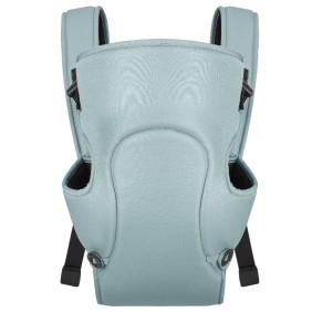 SOLTOY® Marsupio ergonomico 3 in 1, multifunzionale, 3 modi per trasportare un bambino, sistema di fissaggio facile da regolare, grigio