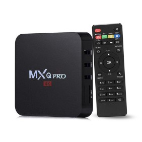 Smart TV Box, TV BOX Android 7.1, TV 4K, HDMI, Wi-Fi, Internet TV, Nero
