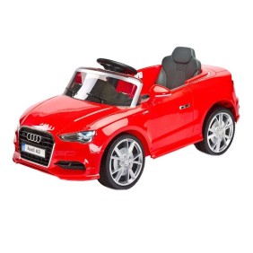 Auto elettrica con telecomando Toyz by Caretero AUDI A3 2x6V Rossa