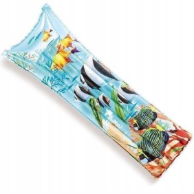 Materasso gonfiabile Intex, Pisces, 183x69cm, PVC, Multicolor