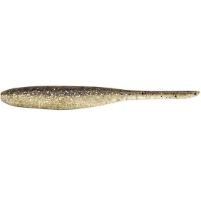 Set di 8 esche morbide Keitech Shad Impact 10cm Gold Flash Minnow 417, per la pesca del luccio, del luccio o del persico